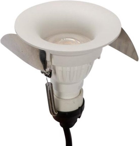 EtiamPro plafonnier encastré GU10 - courbé - blanc