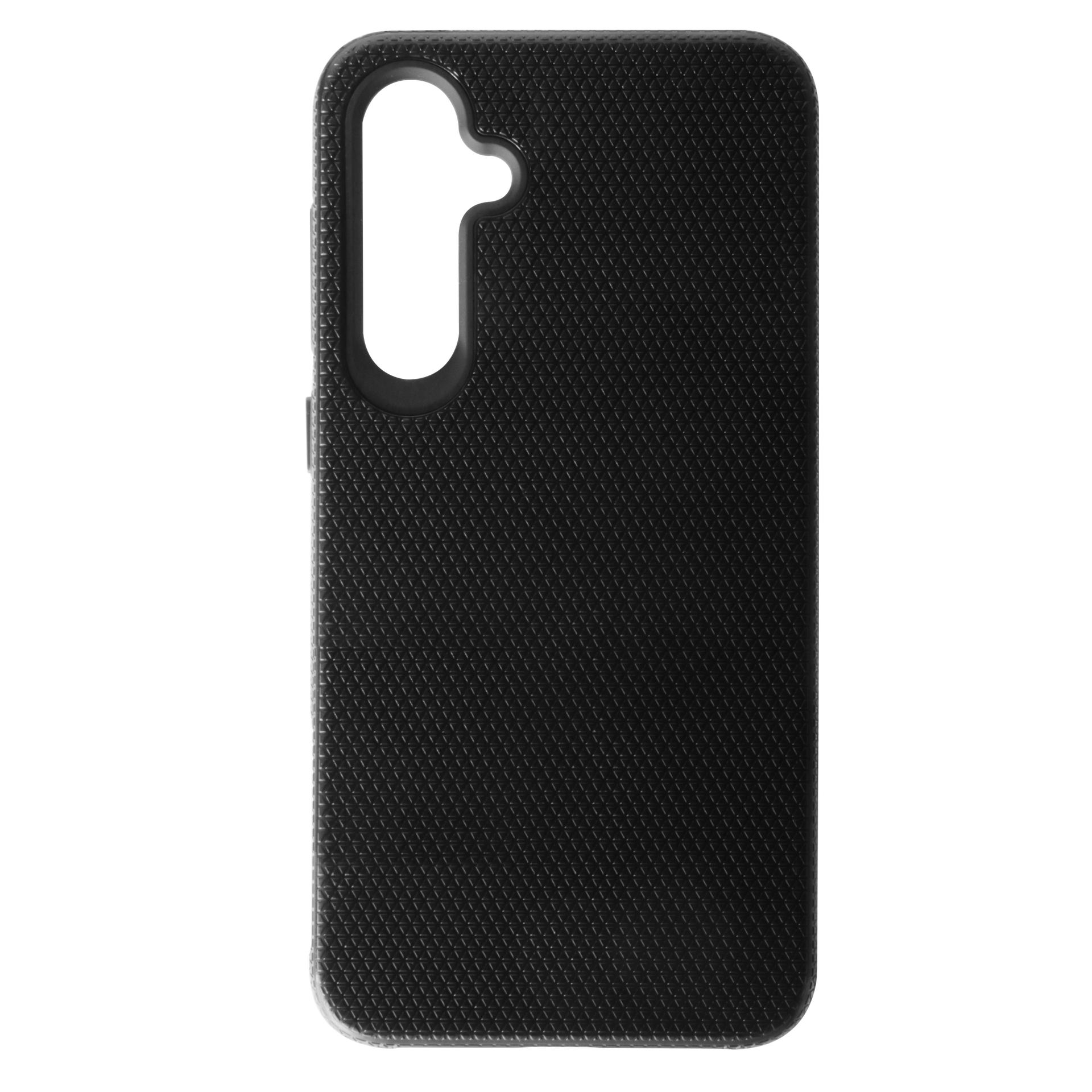 BeHello Samsung Galaxy A55 Grip Case Black - Protection antidérapante et étui absorbant les chocs