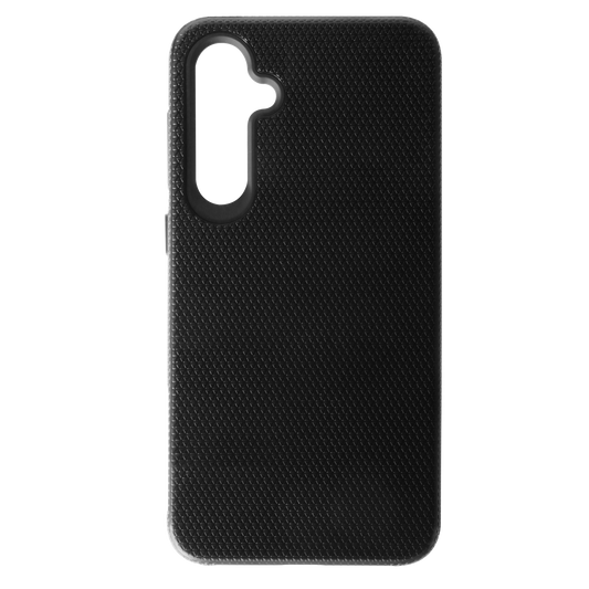 BeHello Samsung Galaxy A55 Grip Case Black - Protection antidérapante et étui absorbant les chocs