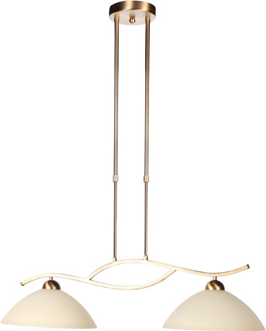 Steinhauer - lampe suspendue - Anthea - bronze - verre métal - lampe design - E27 - 4325BR