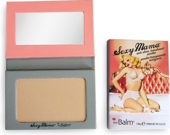 Poudre de maquillage Translucide Anti-Brillance - The Balm Sexy Mama - Rose