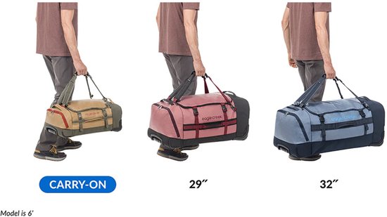 Sac de voyage à roulettes Eagle Creek Cargo Hauler XT 120 L/32, couleur charbon