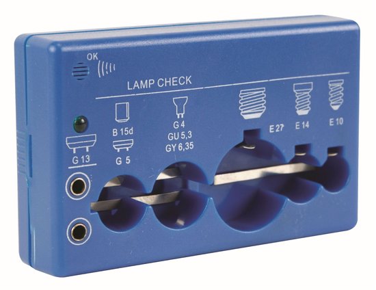 Testeur de lampes Velleman VTTEST8 - Indicateur sonore et visuel - Universel