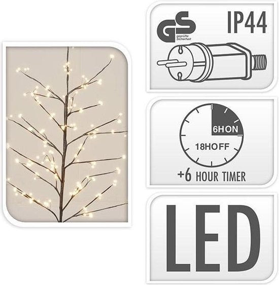 Arbre à lumière 120cm - 240LED - avec minuterie