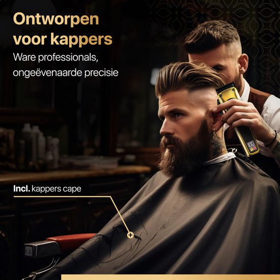 Tondeuse Wellshave Homme Deluxe - Tondeuse pour tête et barbe - Tondeuse Homme Cheveux de tête - Tondeuse Homme - Tondeuse à cheveux - Tondeuse