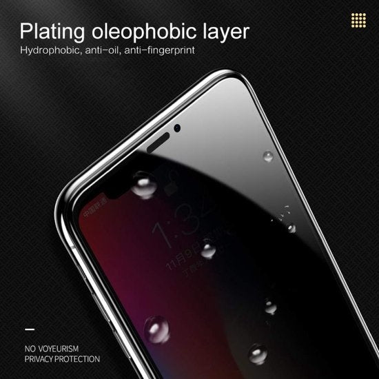 Garpex® Hardened film HD anti-fingerprint Glass Protector pour iPhone 8/11/12