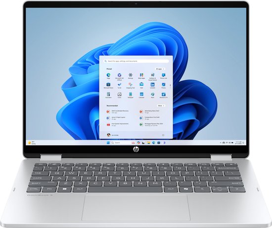 HP OmniBook 5 Flip 2-en-1 - 14" 2K Touchscreen - Intel Core i5 150U - 16GB RAM - 512GB SSD - Silver