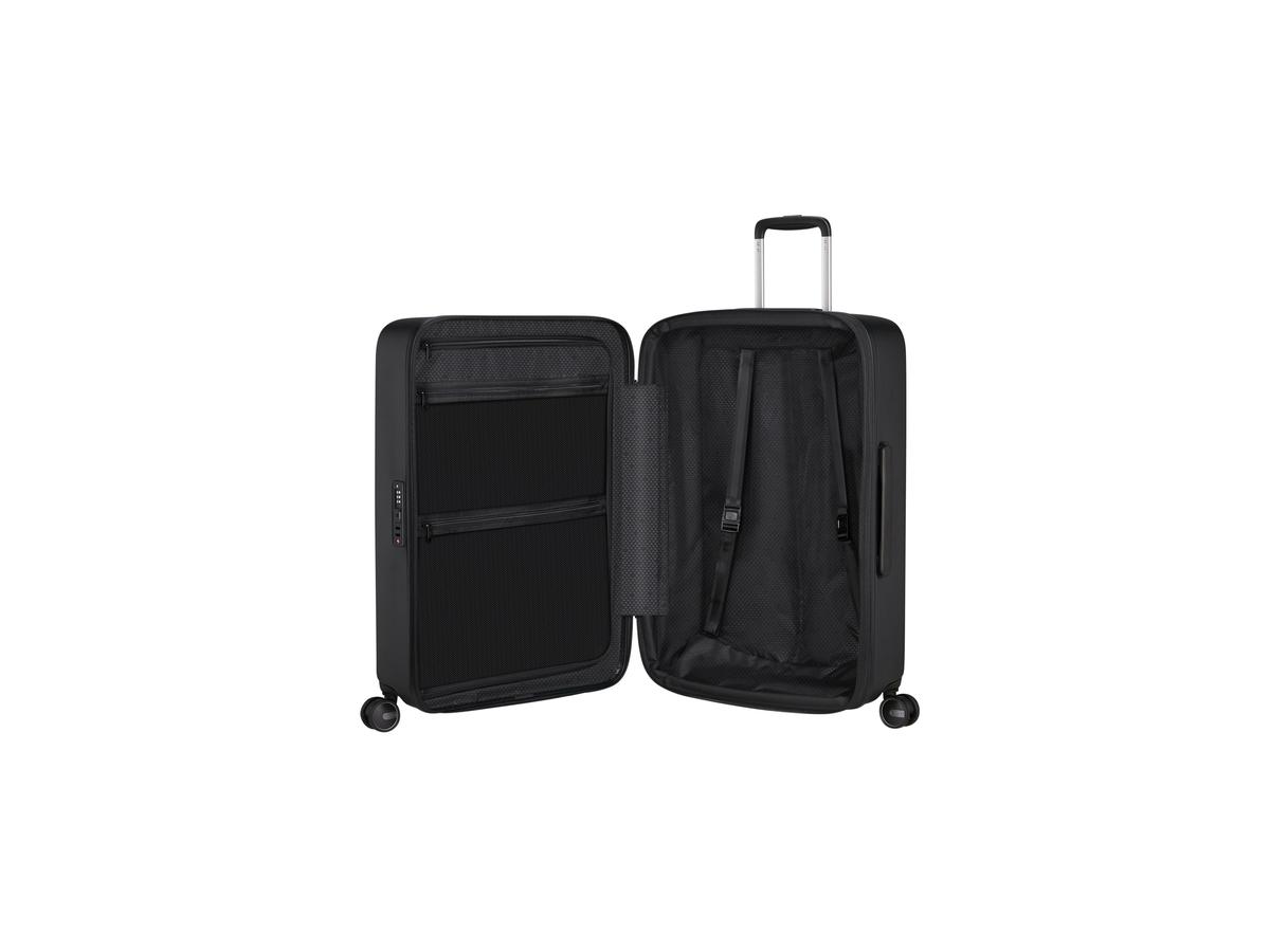 Samsonite Fyrm Spinner - Valise extensible - dimensions 67 x 24 cm - Steel Blue