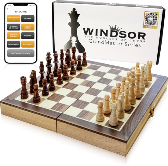 Windsor CheckMate - Échiquier - 40 cm - Magnétique