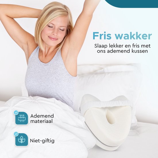 Coussin orthopédique pour genoux Urban State - Coussin ergonomique pour les jambes - Correction de la posture - Coussin pour le sommeil latéral