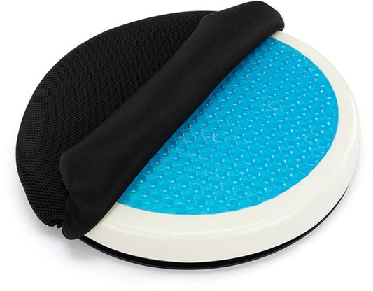Wellhealth - Coussin rotatif en gel pour toute chaise - 1 pièce