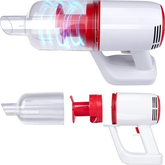 Dirt Devil 2-in-1 Aspirateur à manche sans fil DD9001 - Aspirateur à poussière - 80W - avec accessoires - sans sac