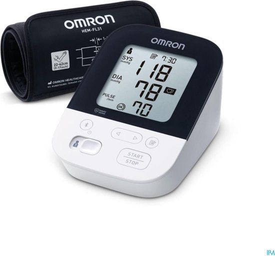 Omron M4 Intelli IT - Tensiomètre à bras - Circonférence du brassard : 22-42 cm