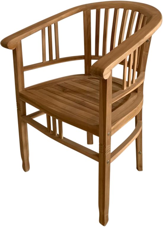 Chaises de jardin AXI Talia en teck – Chaises de jardin en bois – Lot de 2 – 100 % teck – Capacité de charge de 180 kg – Jardin, terrasse ou balcon
