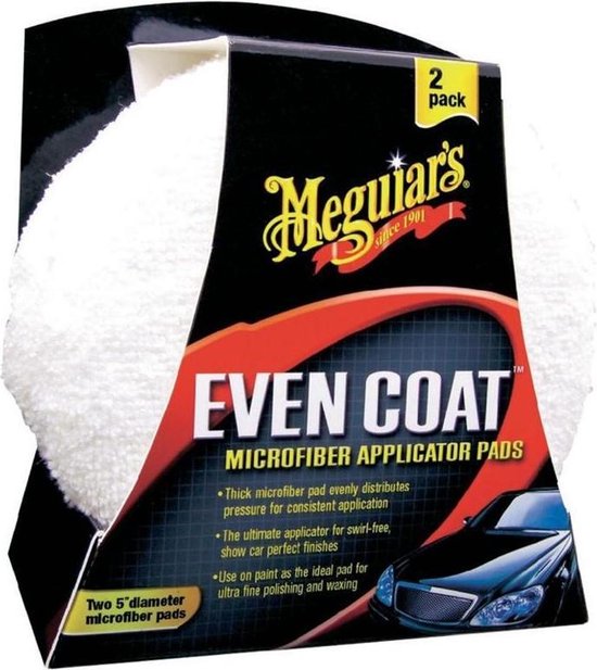 Tampons d'application Even Coat de Meguiar's #X3080