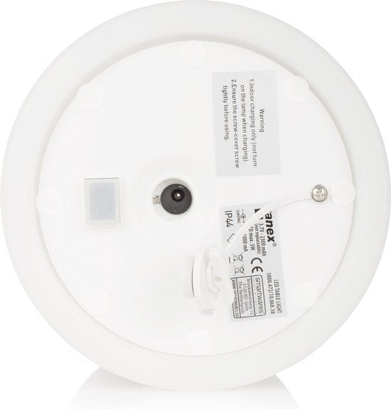 Smartwares 10.068.38 - Lampe de table sans fil d'extérieur - 3 W - Autonomie de 8 à 15 heures - IP44