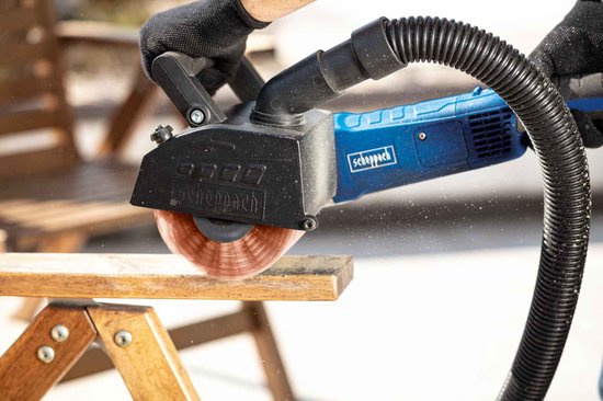 Machine à satiner Scheppach MRS1300 1300 W – Ponceuse à brosses pour le bois, le métal et la pierre – Dérouillage, satinage, ponçage et nettoyage – 3 brosses incluses