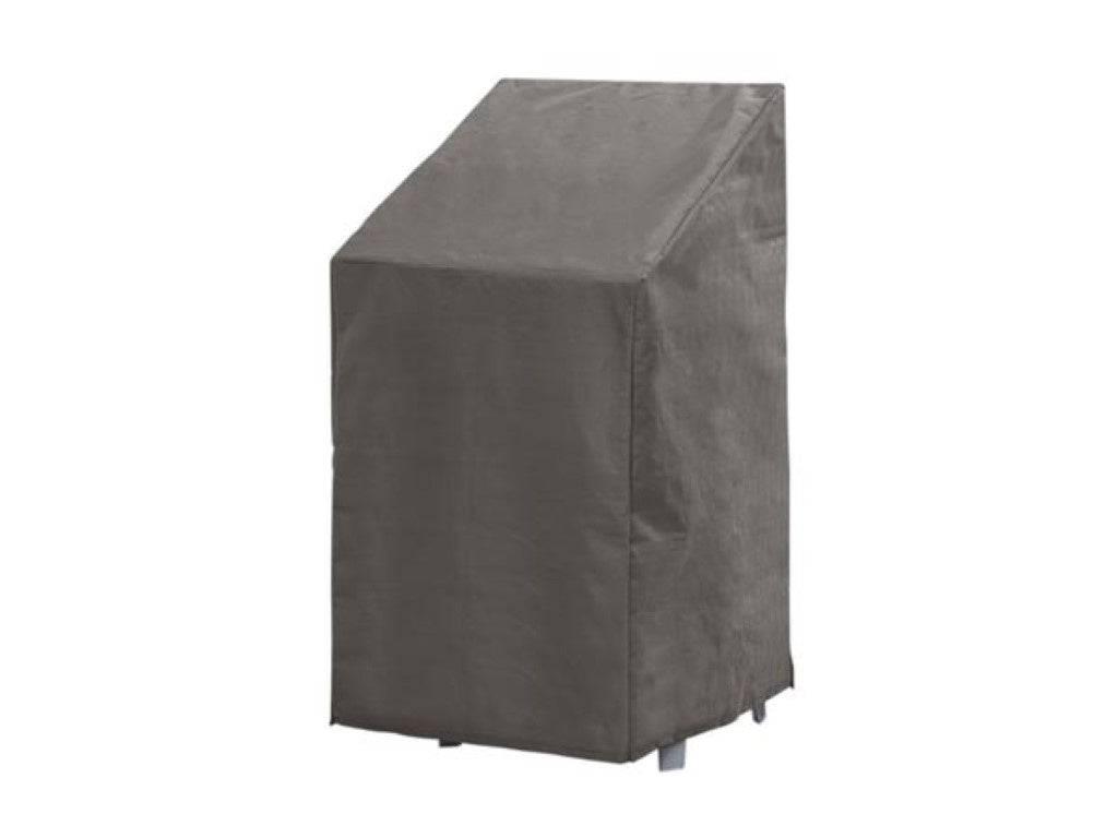 Perel Housse extérieure pour chaises empilables, pour 4-6 chaises empilées, gris, 66 cm x 95 cm x 133 cm