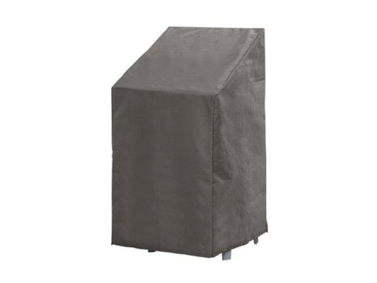 Perel Housse extérieure pour chaises empilables, pour 4-6 chaises empilées, gris, 66 cm x 95 cm x 133 cm