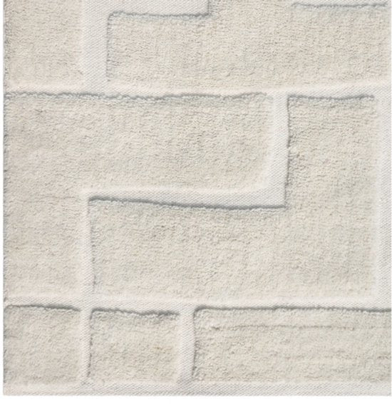 Tapis Maze de fonQ - Blanc cassé - Rectangulaire - 200 x 290 cm