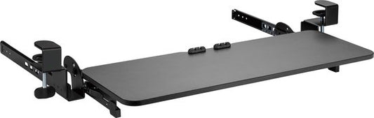 Plateau à clavier sous le bureau - support de clavier - plateau à clavier - siège ergonomique - réglable en hauteur et extensible