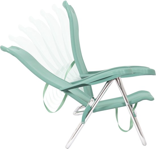 Crespo - Chaise de plage - AL/205 - Vert