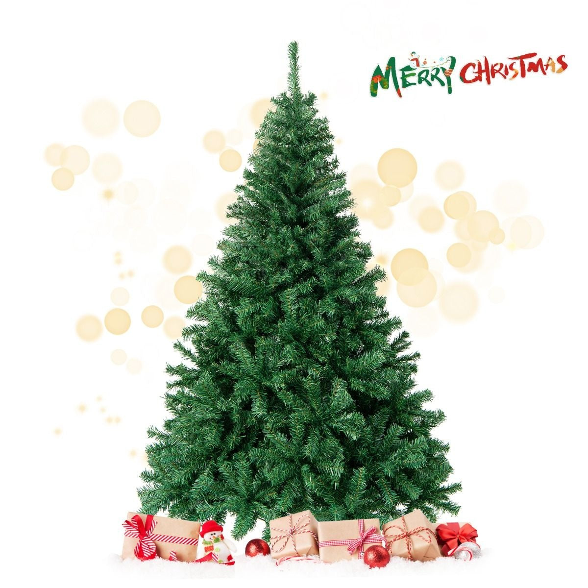 Coast Artificial Christmas Tree - 180cm - Arbre de Noël réaliste à 1000 branches - Convient pour l'intérieur et l'extérieur - Vert