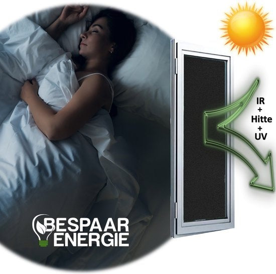 Toile d'occultation Homewell 120x300cm - Film pour fenêtre occultant - Blackout - Anti-regard, Isolant et Protection Solaire - Réutilisable - Statique - Noir