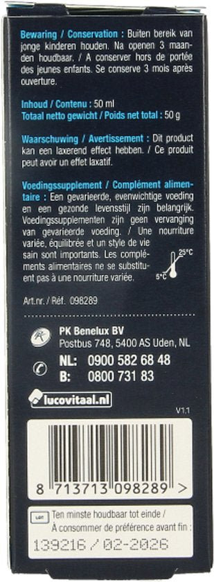 Lucovitaal - Gouttes de citrate de magnésium, 50 ml