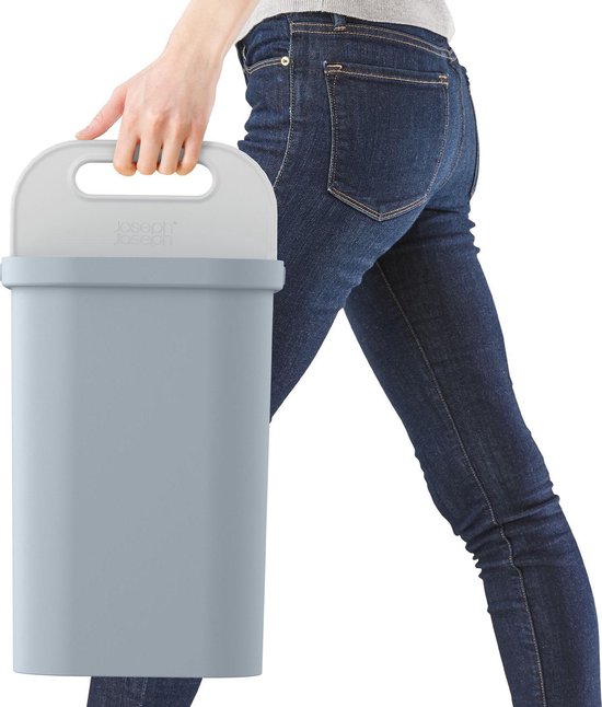 Joseph Joseph - GoRecycle - Poubelle de tri sélectif - Lot de 2 - 46 litres - Bleu