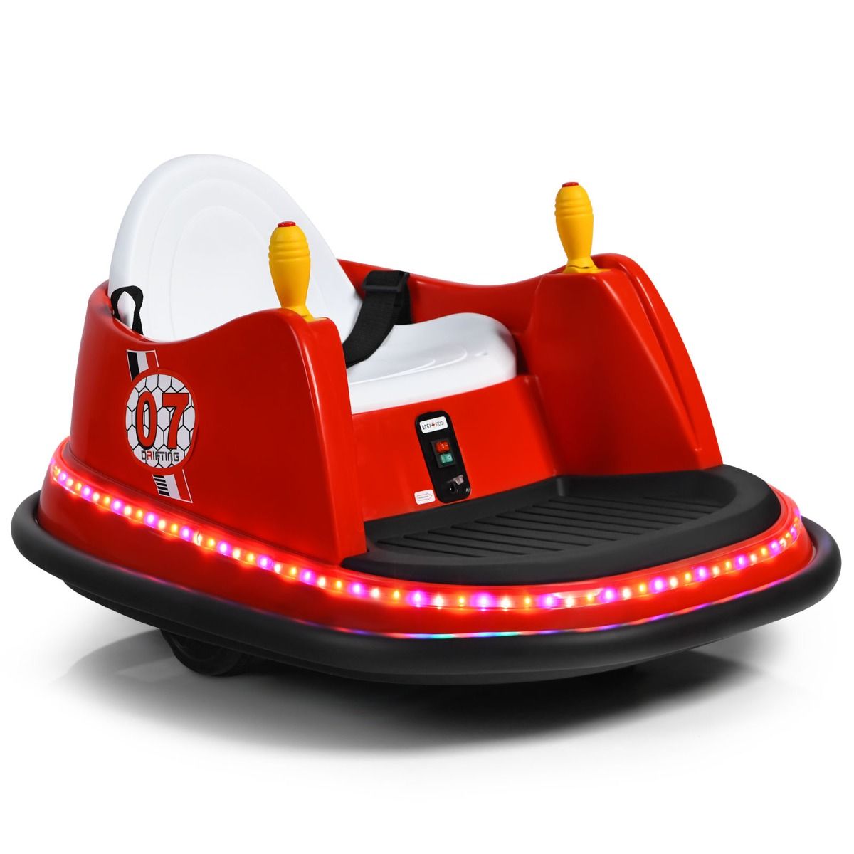 Coast Children's Botswagon 6V Red 57 x 75 x 42 cm - Botswagon électrique avec lumières clignotantes et musique