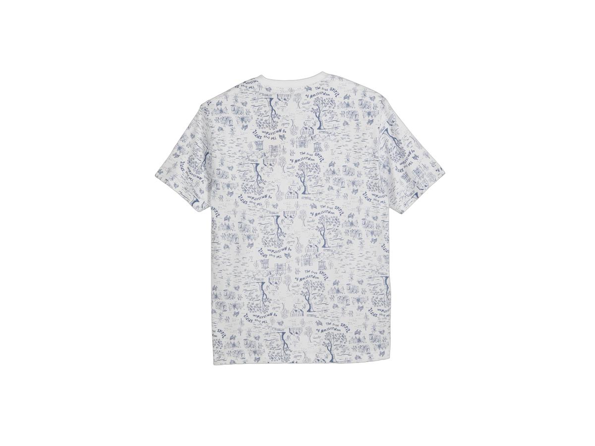 T-shirt à motif Scotch & Soda - Blanc - taille L
