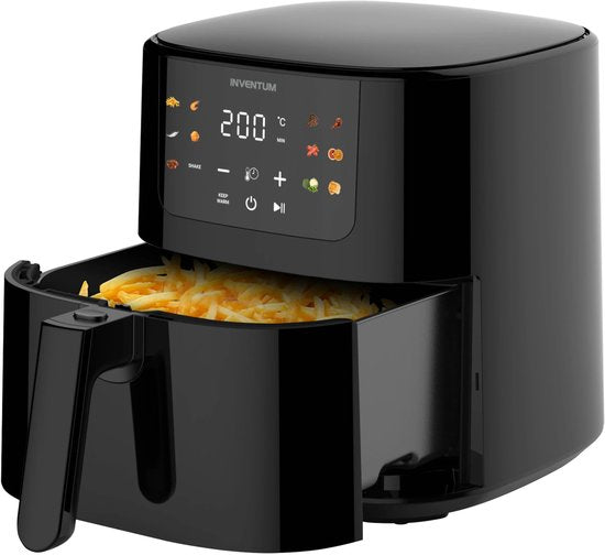 Inventum GF501HLDB - Airfryer - Friteuse à air chaud - 5 litres - 70 à 200 degrés - 1500 watts - Noir - Best Buy Juin 2025