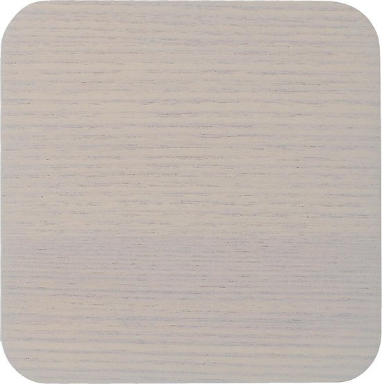 Dessous de verre Creative Tops 10.5 cm Bois gris 4 pièces