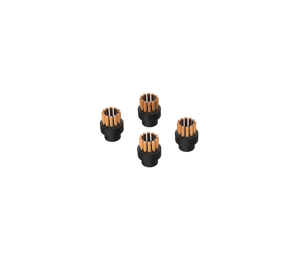 Techweise TS2 Set de remplacement 4 brosses en acier