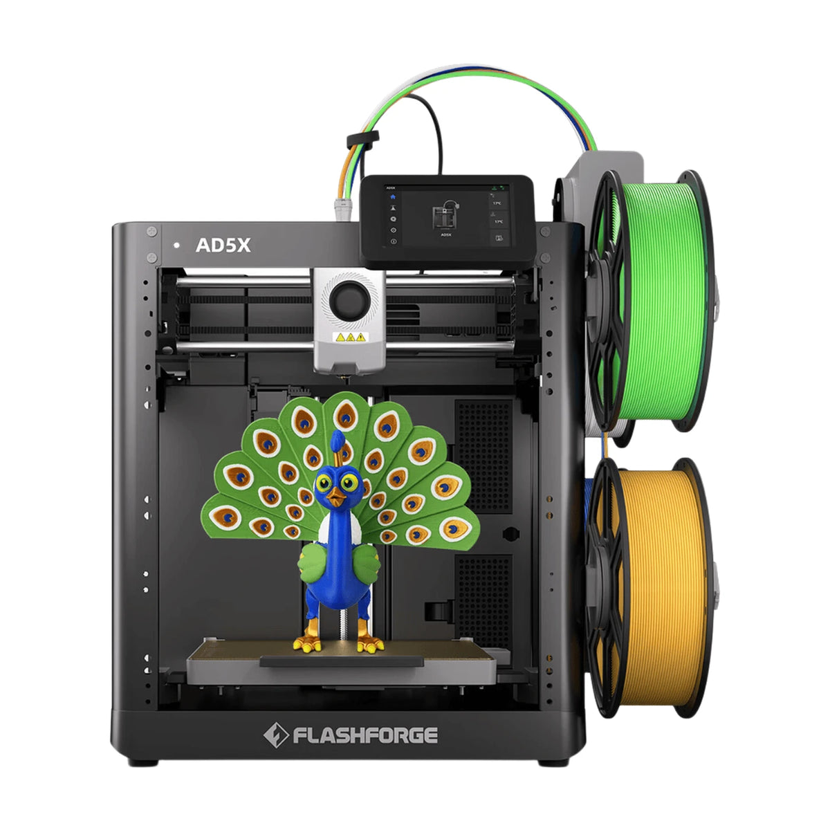 Imprimante 3D multicolore FlashForge AD5X - 600 mm/s - 4 couleurs - 220 x 220 x 220 mm