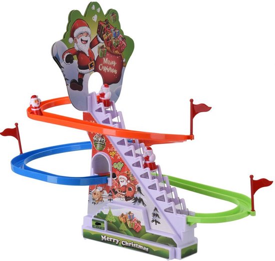 Arbre de Noël à grimper - Avec lumière et musique - Play set