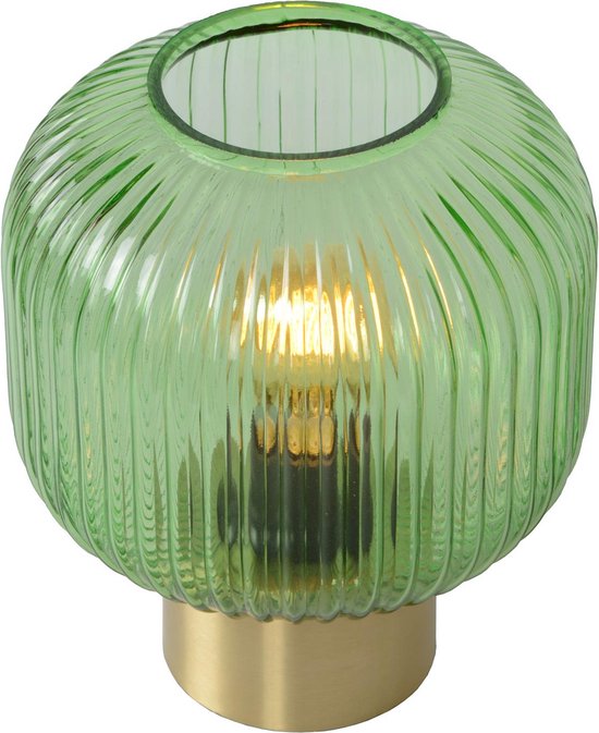 Lucide MALOTO - Lampe de table - Ø 20 cm - 1xE27 - Vert