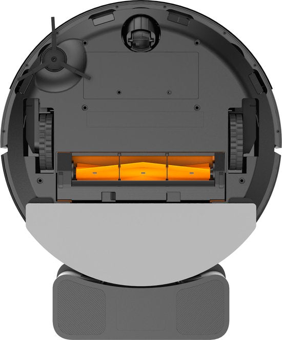 Imou RV1 Pro Max - Aspirateur robot avec station de recharge et fonction balayage - Entrée ultra rapide grâce au capteur LIDAR - Plan de stockage sur 3 étages - Vidange automatique - Puissance d'aspiration de 6000 Pa - Nettoyage continu pendant 180 minute