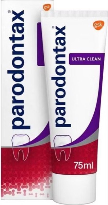 Dentifrice Parodontax Ultra Clean multipack 8 x 75 ml