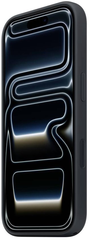 Coque en silicone avec MagSafe pour iPhone 17 Pro - Noir