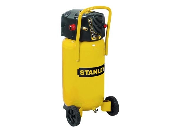 Stanley Compressor, olievrije luchtcompressor, verticaal, 2 pk, 10 bar, tankinhoud 50 L