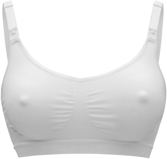 Soutien-gorge de grossesse et d'allaitement Medela Keep Cool, blanc, taille S