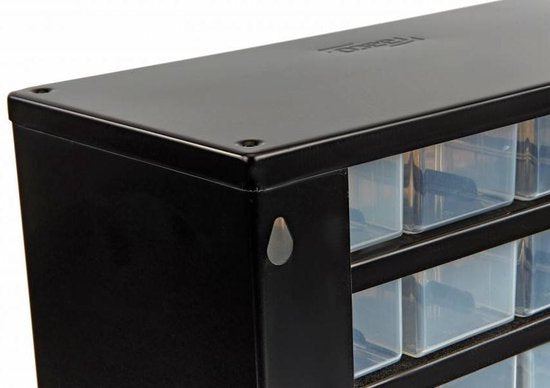 Raaco - Armoire métallique - Avec 44 tiroirs - Incl. 10 cloisons
