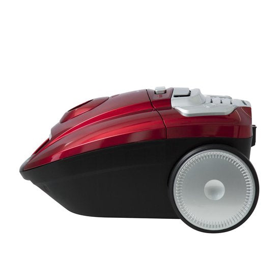 Inventum ST306RZA - Aspirateur avec sac - 3 litres - HEPA 13 - Longueur du cordon 7 mètres - Rouge