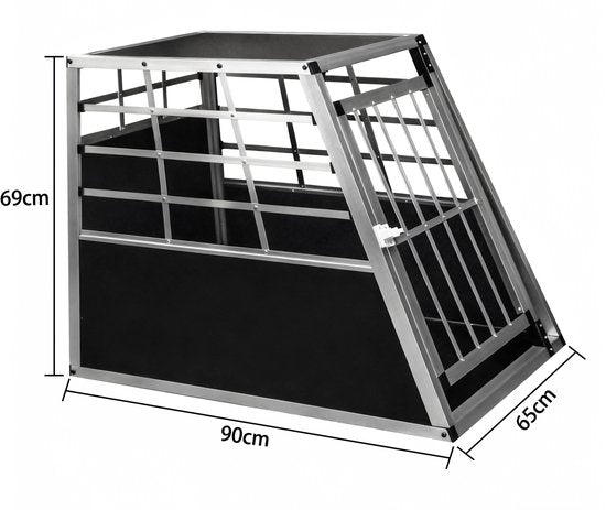 Banc pour voiture - banc pour voiture - banc de voyage - cage pour chien voiture - niche pour chien - banc pour chien - 65 cm x 90 cm x 69 cm
