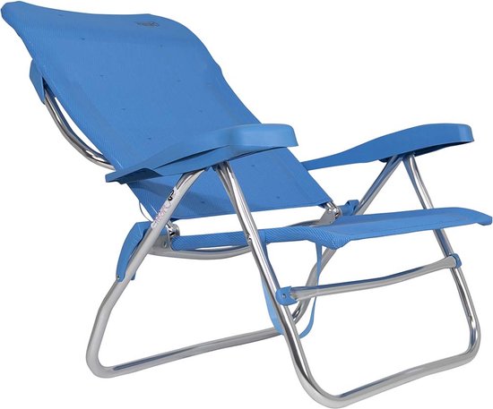 Crespo - Chaise de plage - AL/223 - Bleu