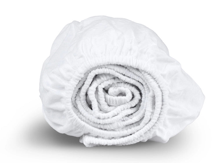 Drap-housse DoubleDry - Flanelle - 90 x 200 cm - Blanc