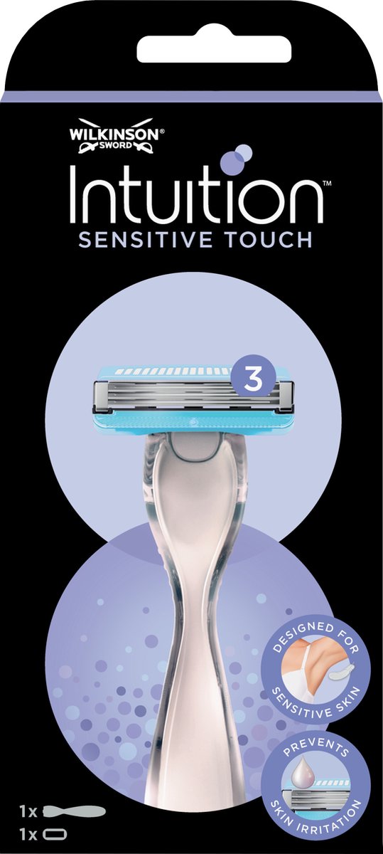 Wilkinson Woman Intuition Sensitive Touch - Rasoir - +3 Lames de rechange