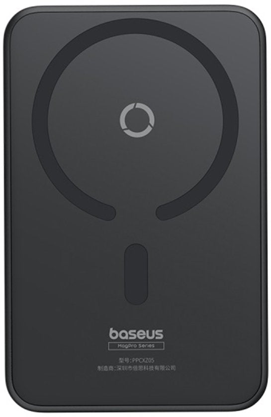 Baseus MagPro MagSafe Powerbank 20W avec support 5 000mAh Noir